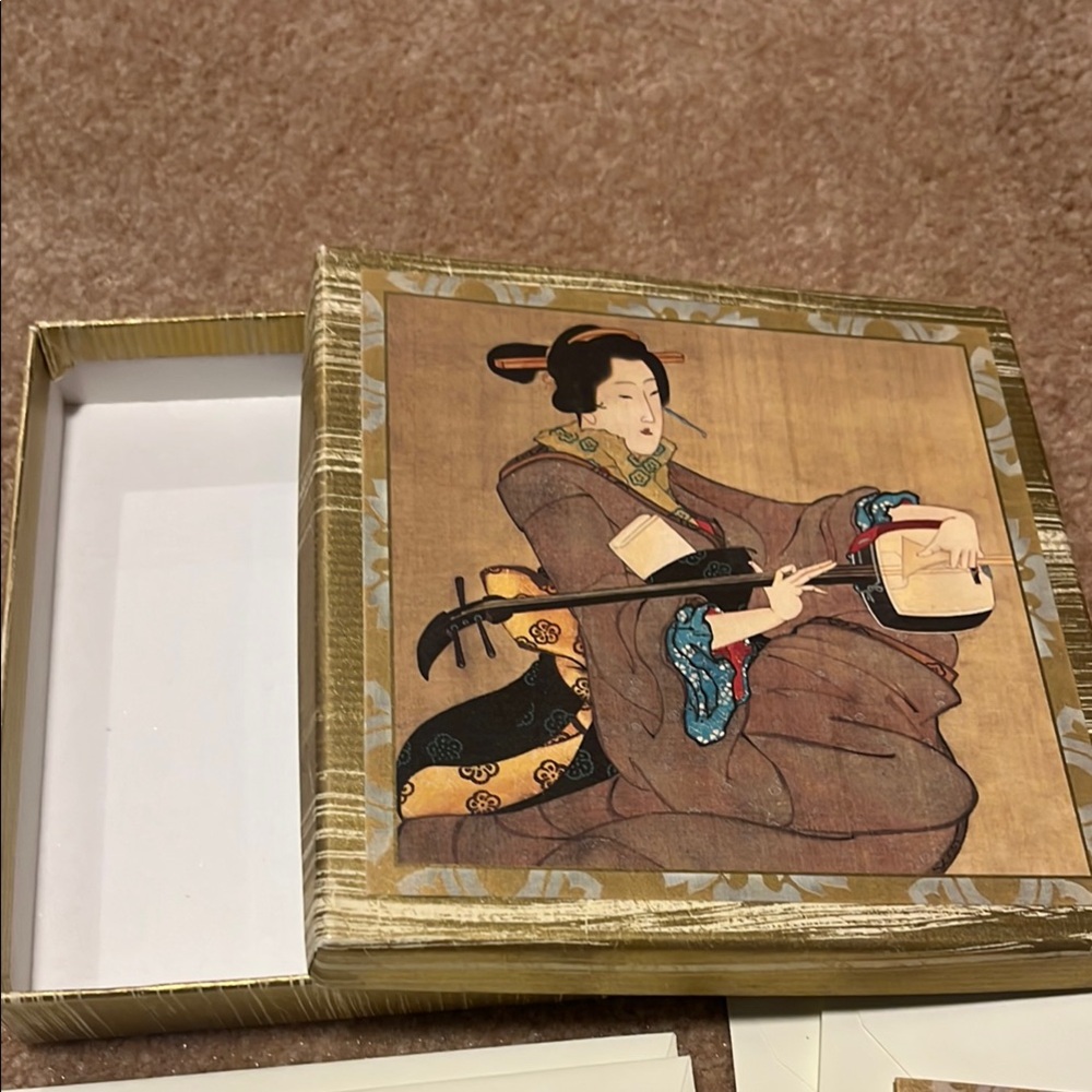 Japanese Art Greeting Card Set by MFA Boston Japanese Ukiyo-e Paintings - Picture 7 of 10